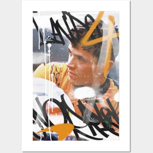 2024 Lando Norris McLaren F1 Team Posters and Art